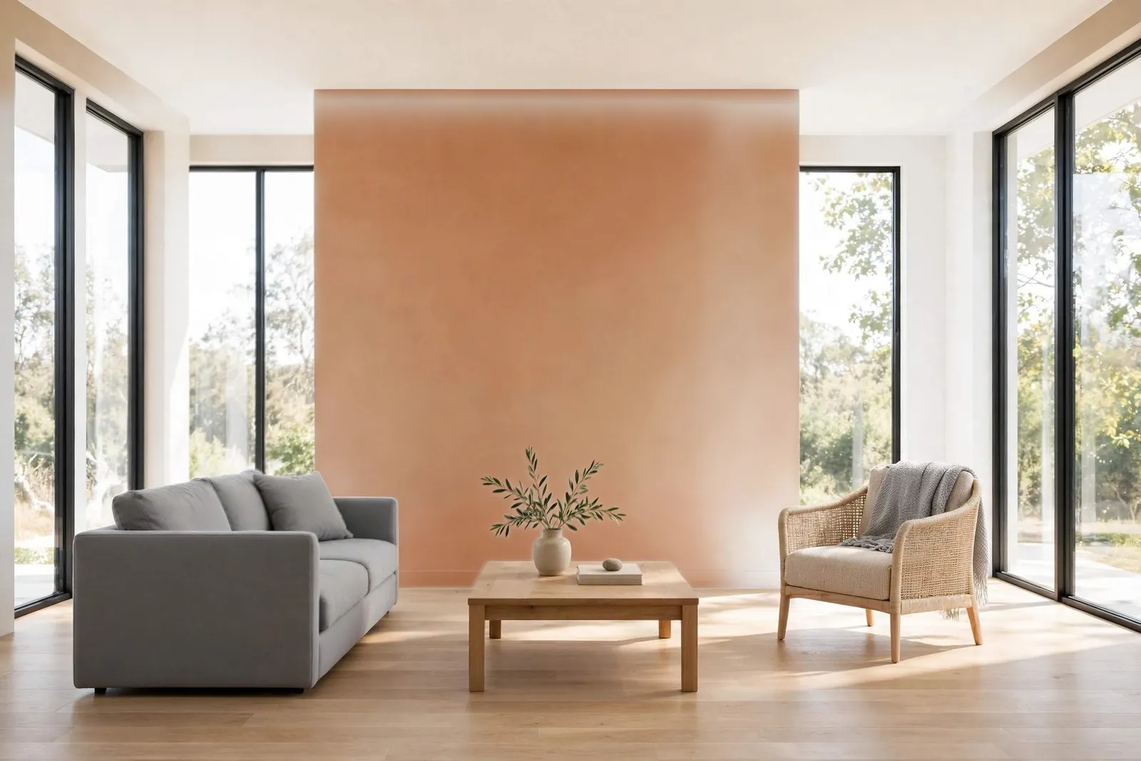 Living room repainted in Yazd Afternoon (concept preview)